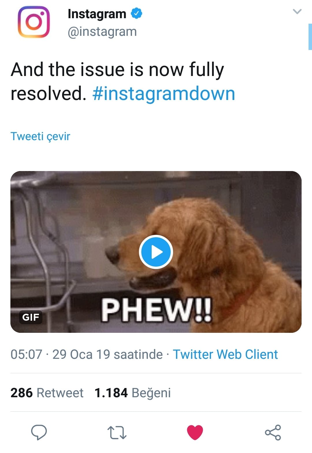 instagram çöktü mü? - Comlaf.com